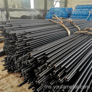 Batur keluli berulir rod grouting rod anchor